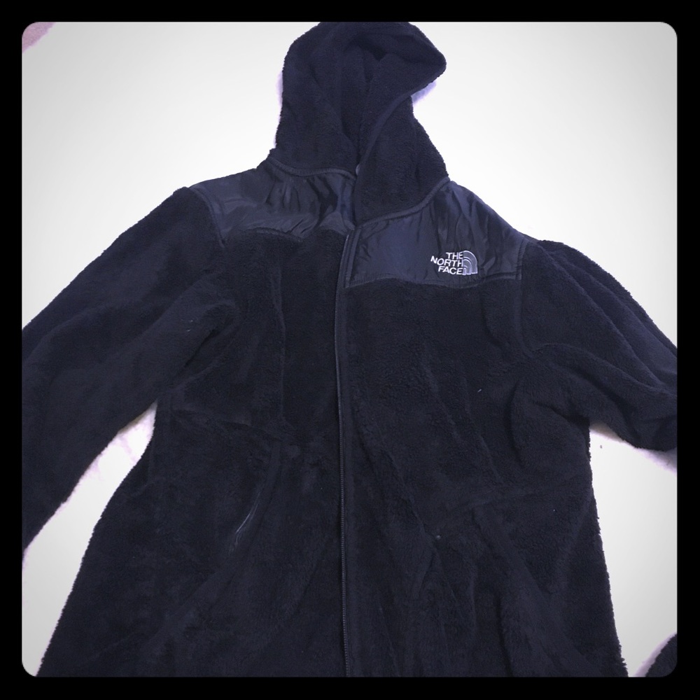 Black Osito Hooded North Face
